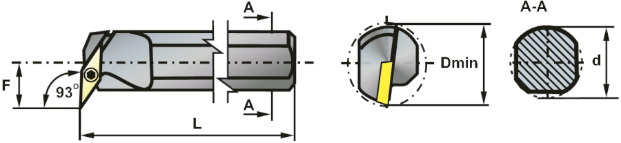 S25T SVUBR 16 soustružnický držák